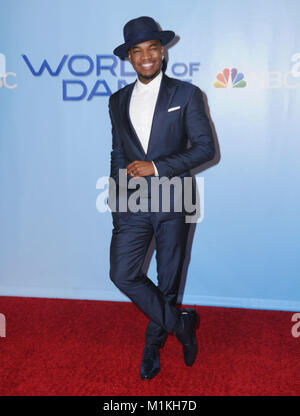 Studio City, CA, USA. 30 Jan, 2018. 30. Januar 2018 - Studio City, Kalifornien - Ne-Yo. '' Welt des Tanzes'' bei Universal viel gehalten. Photo Credit: Birdie Thompson/AdMedia Credit: Birdie Thompson/AdMedia/ZUMA Draht/Alamy leben Nachrichten Stockfoto