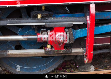 Dampfmaschine Caledonian Eisenbahnen Montrose Schottland Stockfoto