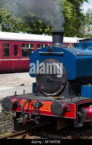 Dampfmaschine Caledonian Eisenbahnen Montrose Schottland Stockfoto