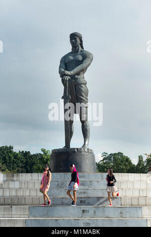 Die Statue der Sentinel der Freiheit, Agrifina Kreis, Rizal Park, Manila, Philippinen Stockfoto