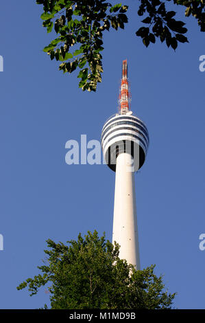 Stuttgart, Fernsehturm, Baden-Württemberg, Deutschland, Europa - Stuttgart, Fernsehturm, Baden-Württemberg, Deutschland, Europa Stockfoto