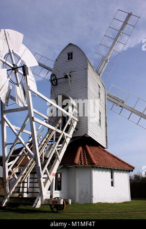 Windmühle, Thorpness, Aldeburgh, Suffolk, England, Malcolm Buckland Stockfoto