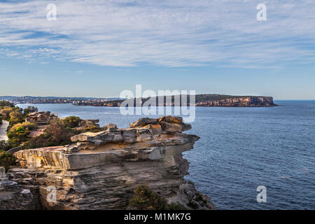 Coastline, Gap Park, Watsons Bay, Sydney, New South Wales, Australien Stockfoto