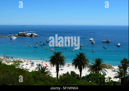 4 Clifton Beach, Bantry Bay, Kapstadt, Südafrika Stockfoto