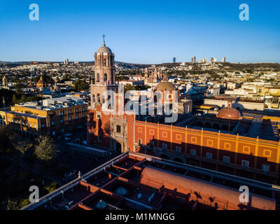 Templo de San Francisco, Queretaro, Mexiko Stockfoto