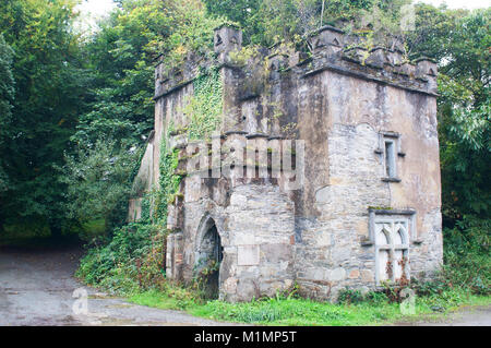 Das torhaus auf Puxley und Dunboy Castle, County Cork, Irland - Johannes Gollop Stockfoto