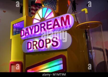 Daydream Tropfen Ausstellung am York Castle Museum Attraktion. Stockfoto