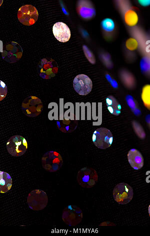 Crystal Bokeh Rainbow lebhaften Abstrakten Kreisen Hintergrund Stockfoto