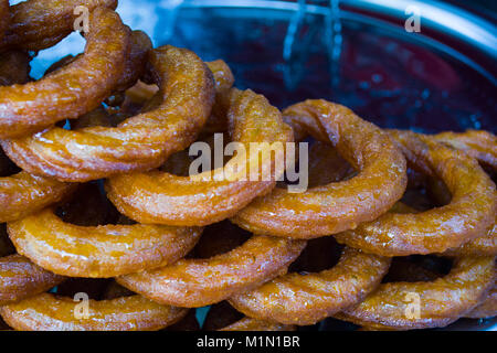 Traditionelle türkische ring Süßigkeiten; Dessert Ring Stockfoto