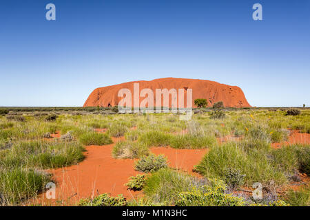 Uluru, rotes Zentrum, der große Outback. Northern Territory, Australien