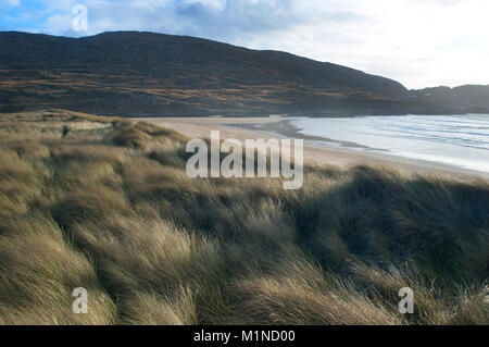 Der Strand und die Dünen bei Derrynane, County Kerry, Irland - Johannes Gollop Stockfoto