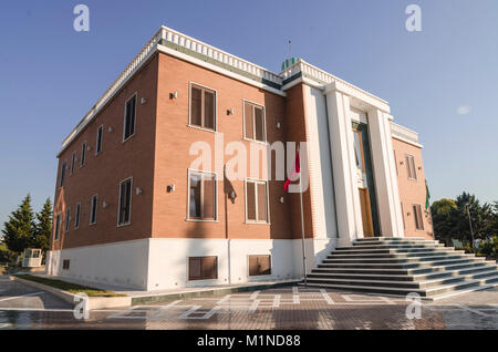 TIRANA, Albanien - 7. JULI 2017: Welt Hauptsitz der Bektashi Gemeinschaft in Tirana, Albanien Stockfoto