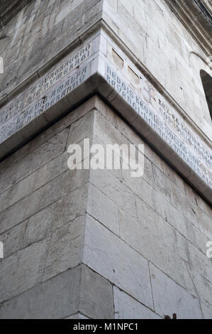 St. Chiara Kirche und Kloster, Fassade, Neapel, Italien Stockfoto