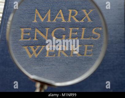 Karl Marx, Das Kapital | Verwendung weltweit Stockfoto