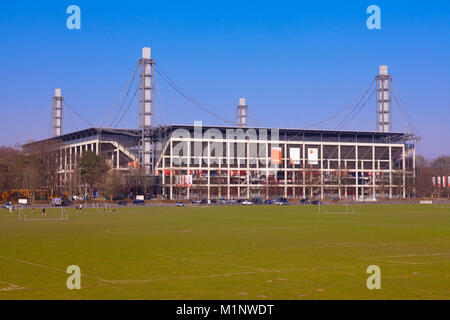 Deutschland, Köln, Rhein-Energie-Stadion, früher als Muengersdorfer Stadion bekannt. Deutschland, Koeln, das Rhein-Energie-Stadion, ehemals Muenger Stockfoto