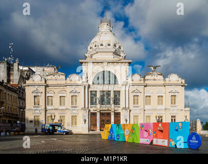 Rio Branco Palace, Salvador, Bundesstaat Bahia, Brasilien, Südamerika Stockfoto