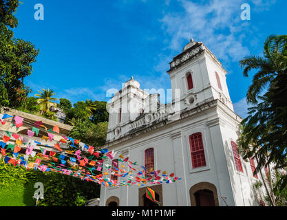 Kirche in Solar do Unhao, Museum für Moderne Kunst, Salvador, Bundesstaat Bahia, Brasilien, Südamerika Stockfoto