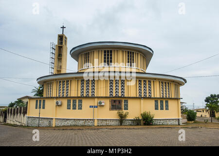 St. Mary's Cathedral, Libreville, Gabun, Afrika Stockfoto