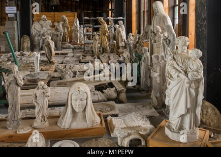 Vermont Granit Museum Barre VT Stockfoto