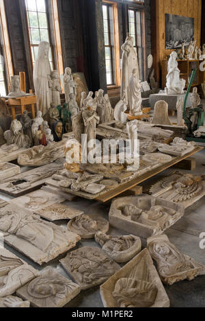 Vermont Granit Museum Barre VT Stockfoto