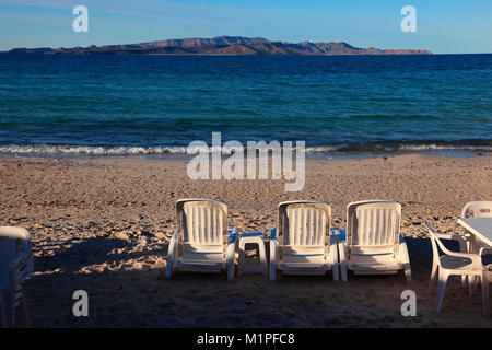 Tecolote Strand Stockfoto