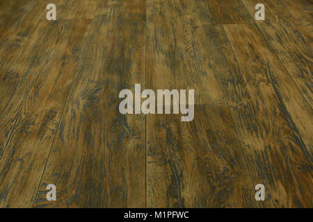 Herren Leder Gürtel Sport Style und Herren Krawatte von Gucci und Holzboden Stockfoto