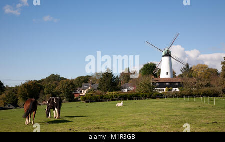 Hawridge Windmühle, auch als cholesbury Mühle genannt, ist ein stillgelegtes Tower Mill in Hawridge, Buckinghamshire, England. Stockfoto