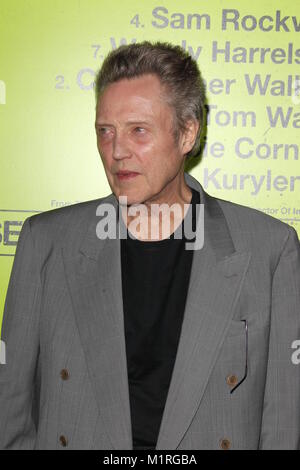 WESTWOOD, CA - 01. Oktober: Christopher Walken kommt an der Los Angeles Premiere der auch Psychopathen' bei Mann Bruin Theater am 1. Oktober 2012 in Westwood, Kalifornien. Personen: Christopher Walken Stockfoto