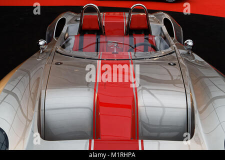 Paris, Frankreich. Januar 2018. JANNARELLY DESIGN - Das Internationale Automobilfestival vereint in Paris die schönsten Konzeptfahrzeuge der Automobilhersteller vom 31. Januar bis 4. Februar 2018. Kredit: Bernard Menigault/Alamy Live News Stockfoto