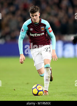 Sam Byram, West Ham United Stockfoto