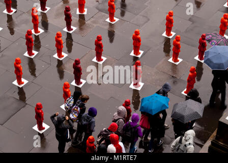 Marx Installation in Trier, Deutschland Stockfoto