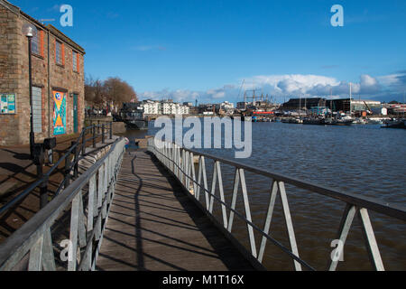 BRISTOL: mardyke Wharf Stockfoto