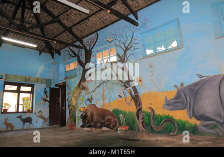 Annapurna Natural History Museum in Pokhara Nepal. Stockfoto