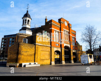 Die Royal Arsenal Torhaus in Woolwich - Südost London, England Stockfoto