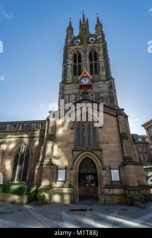 Die Kathedrale St. Nicholas, Newcastle upon Tyne, Großbritannien Stockfoto