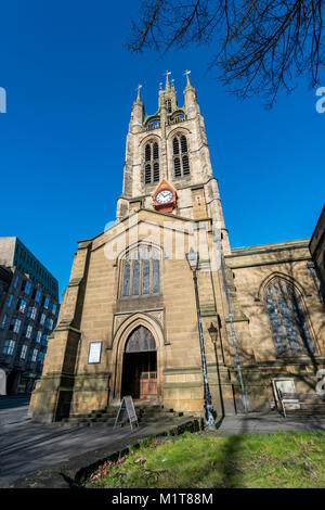 Die Kathedrale St. Nicholas, Newcastle upon Tyne, Großbritannien Stockfoto