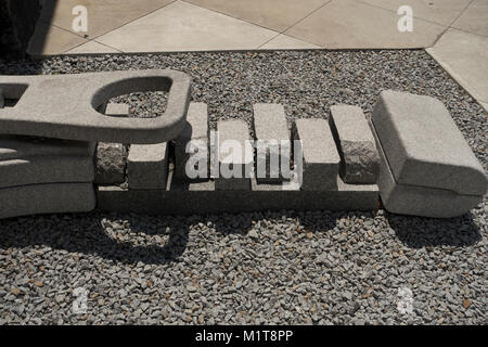 Barre Vermont Granit Kunst im öffentlichen Raum Skulpturen Stockfoto