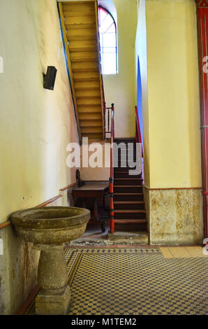 BOYACA, KOLUMBIEN - Januar 23, 2014: Das Innere der Kirche Raquira. Stockfoto