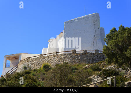 Einsiedelei von Santa Lucia y Sant Benet, Alcossebre, Spanien Stockfoto