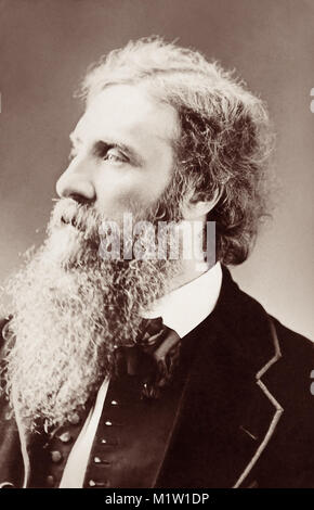 George MacDonald (1824-1905) war ein schottischer Schriftsteller und christlichen Minister, war eine literarische Einfluss auf CS Lewis, JRR Tolkien, WH Auden und G.K. Chesterton. Foto von Sarony, c 1872. Stockfoto