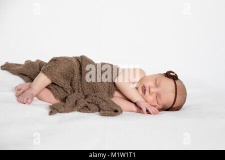 Neugeborene. Das neue Leben. Süße baby girl Stockfoto