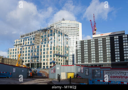 Die neuen Retail banking Head Office für HSBC in Birmingham gebaut Stockfoto