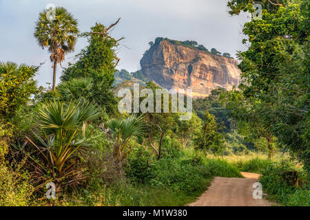 Sigiriya, Matale, zentrale Provinz, Sri Lanka, Asien Stockfoto