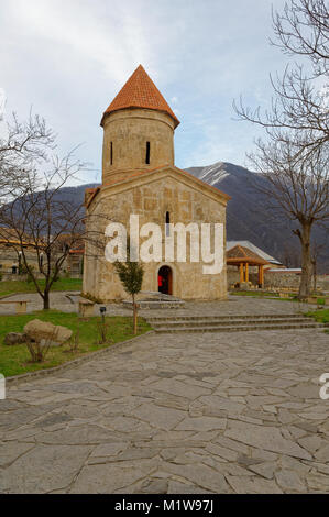 Aserbaidschan 2010, die Kirche von Kis auch als die Kirche des Heiligen Elishe oder der Albanischen Kirche bekannt. Stockfoto