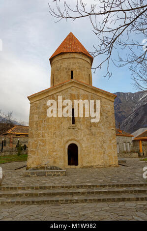 Aserbaidschan 2010, die Kirche von Kis auch als die Kirche des Heiligen Elishe oder der Albanischen Kirche bekannt. Stockfoto