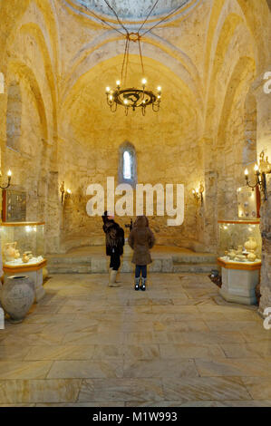 Aserbaidschan 2010, die Kirche von Kis auch als die Kirche des Heiligen Elishe oder der Albanischen Kirche bekannt. Stockfoto