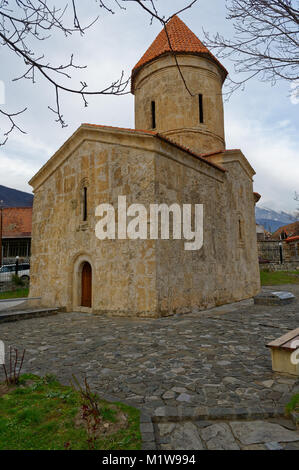 Aserbaidschan 2010, die Kirche von Kis auch als die Kirche des Heiligen Elishe oder der Albanischen Kirche bekannt. Stockfoto