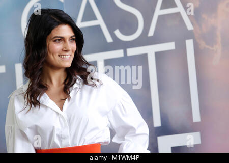 Valeria Solarino Roma 02/02/2018. Photocall del Film "A Casa tutti Bene" Rom, 1. Februar 2018. Fotoauftrag der Film 'A Casa tutti Bene "Foto Samantha Zucchi Insidefoto zu präsentieren Stockfoto