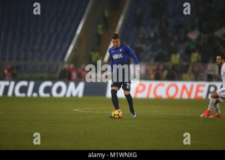 Rom, Italien. 2. Februar, 2018. Stadio Olimpico, Rom, Italien. Rbs Six Nations 2018. Italien gegen England. in Aktion im Spiel Italien gegen England im Stadio Olimpico in Rom. Credit: Unabhängige Fotoagentur/Alamy leben Nachrichten Stockfoto