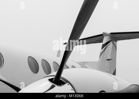 Allgemeine Luftfahrt Geschäftsflugzeuge Stockfoto
